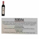 Forum Cabernet Sauvignon Weinessig rot 6er Pack (6x500ml Flasche) + usy Block