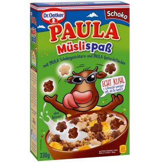 Dr. Oetker Paula Müslispaß Schoko ohne Rosinen (330g Packung)
