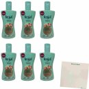 Fenjal Creme Dusche Sinnlich, Jojobaöl & Rosenblüten 6er Pack (6x200ml Flasche) + usy Block