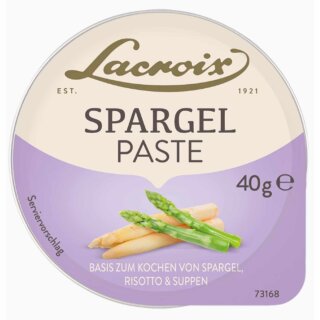 Lacroix Spargel Paste Basis zum Kochen (40g Becher)