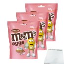 M&Ms Choco Eggs 3er Pack (3x250g Beutel) + usy Block