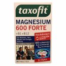 taxofit Magnesium 600 Forte 3er Pack (90 Tabletten, 3x50,4g Packung) + usy Block