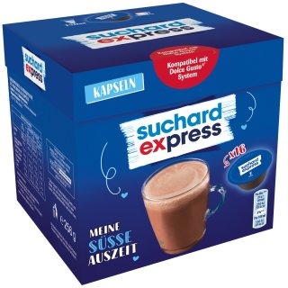 Suchard Express Kakao passend für Dolce Gusto (16 Kapseln)