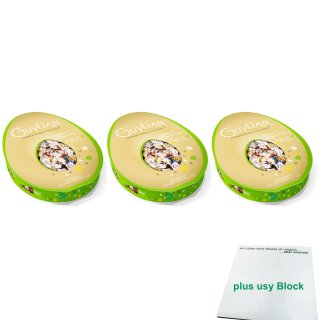 Guylians Temptations Osterei 3er Pack (3x 96g Schokolade) + usy Block