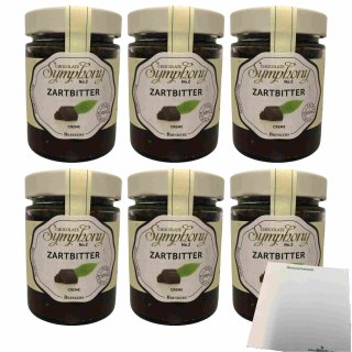 Brinkers Chocolate Symphony No 2 Dunkle Schokolade 6er Pack (6x270g Glas) + usy Block