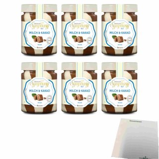 Brinkers Chocolate Symphony No 4 Mousse Milch & Schokolade 6er Pack (6x210g Glas) + usy Block