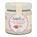 Brinkers Chocolate Symphony No 10 Weisse Schokolade mit Erdbeere Creme 3er Pack (3x200g Glas) + usy Block