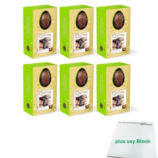 Guylian Osterei & Meeresfrüchte-Pralinen 6er Pack (6x 65g Schokolade) + usy Block
