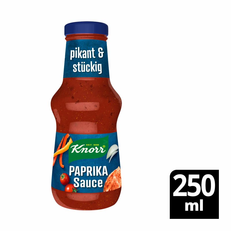 Knorr Paprika Sauce Ungarische Art (250ml Glas)