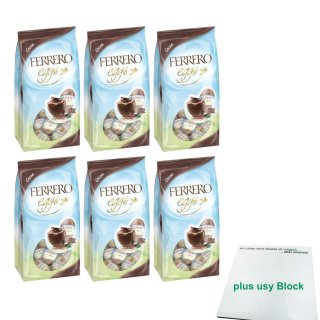 Ferrero Eggs 6er Pack (6x 100g Packung) + usy Block