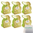Ferrero Rocher Osterhase 6er Pack (6x 50g Packung) + usy Block