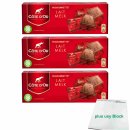 Côte dOr Mignonnette Melk 3er Pack (72x10g Packung Vollmilch Schokoladentafeln) + usy Block