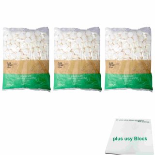 Alex Meijer Pepermunt 3er Pack (3x1kg Beutel Pfefferminzbonbons) + usy Block