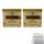 Twinings Original loser Tee Earl Grey Tea 2er Pack (2x 200g Metalldose) + usy Block