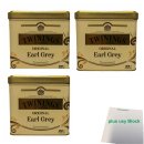 Twinings Original loser Tee Earl Grey Tea 3er Pack (3x 200g Metalldose) + usy Block
