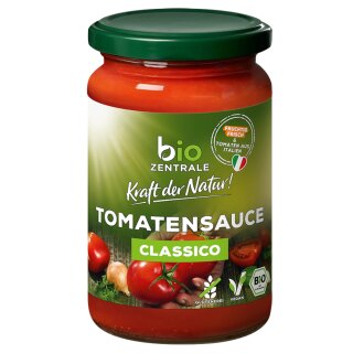 biozentrale Tomatensauce Classico (350g Glas)