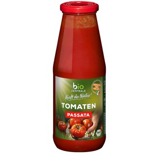 biozentrale Tomatenpassata (690g Flasche)