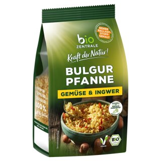 biozentrale Bulgur Pfanne (200g Packung)