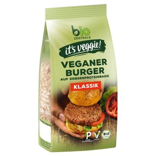 biozentrale veganer Burger Klassik (170g Packung)