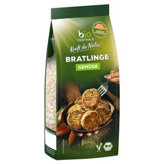 biozentrale Bratlinge Gemüse (300g Packung)