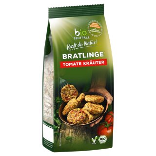 biozentrale Bratlinge Tomate Kräuter (300g Packung)