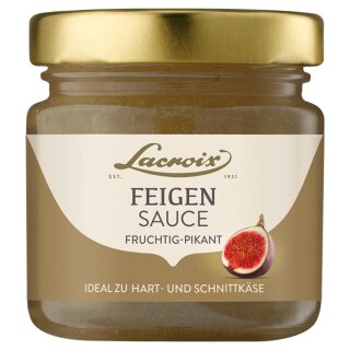 Lacroix Feigensauce fruchtig-pikant (90g Glas)
