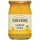 Chivers Smooth Lemon Curd cremiger Brotaufstrich mit Zitronensaft (1x320g Glas)