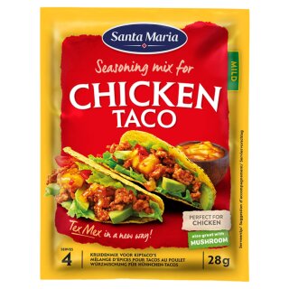 Santa Maria Seasoning Mix Chicken Taco (28g Packung)
