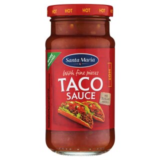 Santa Maria Taco Sauce scharf (220g Glas)