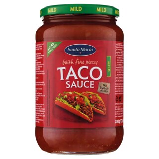 Santa Maria Taco Sauce Party Mild (770ml Glas)