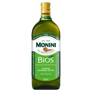Monini Natives Olivenöl Extra (500ml Flasche)