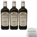 Monini Gran Fruttato Extra Vergine Olivenöl 3er Pack (3x500ml Flasche) + usy Block