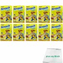 Nesquik Wafer 10er Pack (10x95g Packung) + usy Block