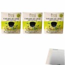 Nero Nobile schwarzer Tee Zitrone Limette Kurkuma passend für Nescafe Dolce Gusto 3er Pack (3x256g Packung) + usy Block