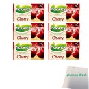 Pickwick Tea with fruit Cherry 100% natural 6er Pack (6x 20x1,5g) + usy Block