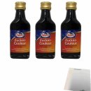 Appel Zucker Couleur 3er Pack (3x40ml Flasche) + usy Block