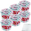 Red Band Bubble Fizz Fruchtgummi Sauer 6er Pack (6x1000g Dose) + usy Block