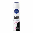Nivea Deo Spray Black & White Invisible 3er Pack (3x150ml Sprühdose) + usy Block