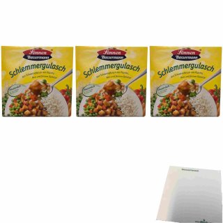 Sonnen Bassermann Schlemmergulasch 3er Pack (3x480g Packung) + usy Block