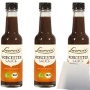 Lacroix Worcestersauce 3er Pack (3x140ml Flasche) + usy...