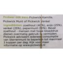 Pickwick Sterrenmunt Teemischung 3er Pack (3x 20x2g Teebeutel) + usy Block