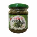 Milerb Salat Mix Kräuterzubereitung 4er Pack (4x200g Glas) + usy Block
