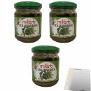Milerb Italien Mix Kräuterzubereitung 3er Pack (3x200g Glas) + usy Block