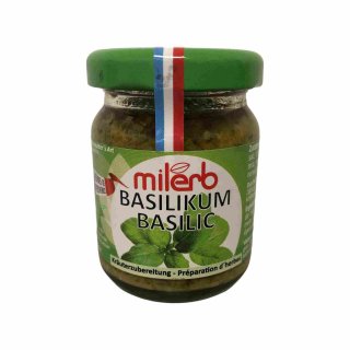 Milerb Basilikum Kräuterzubereitung (50g Glas)