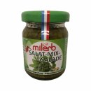 Milerb Salat Mix Kräuterzubereitung 3er Pack (3x50g Glas) + usy Block