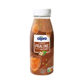 Alpro Schokoladen-Drink Praline Haselnuss (250ml Flasche)