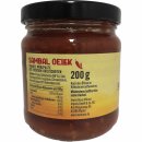Wan Kwai Sambal Oelek rot 3er Pack (3x200g Glas) + usy Block