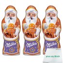 Milka Weihnachtsmann Lebkuchen Geschmack 3er Pack (3x100g) + usy Block