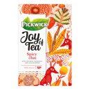 Pickwick Joy of Tea Spicy Chai 3er Pack (3x 15x1,75g Teebeutel) + usy Block
