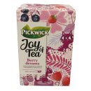 Pickwick Joy of Tea Berry Dreams 3er Pack (3x 15x1,75g Teebeutel) + usy Block